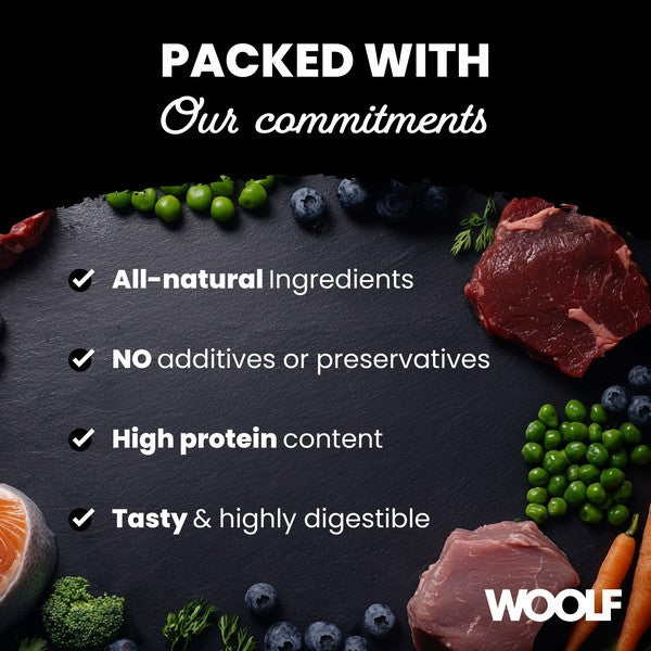 Woolf Chicken with Blueberry Bites 100g
