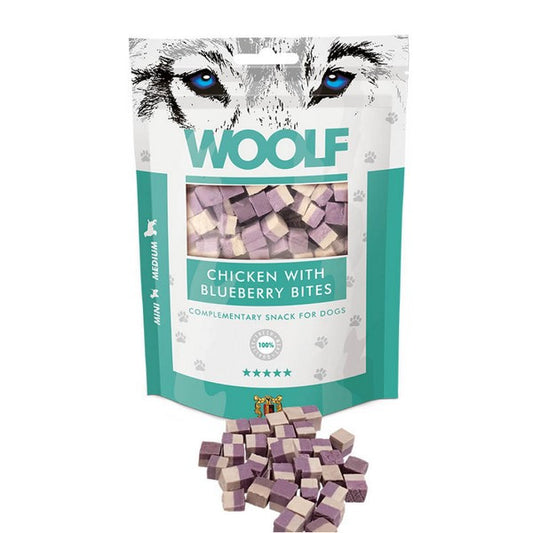 Woolf Chicken with Blueberry Bites 100g