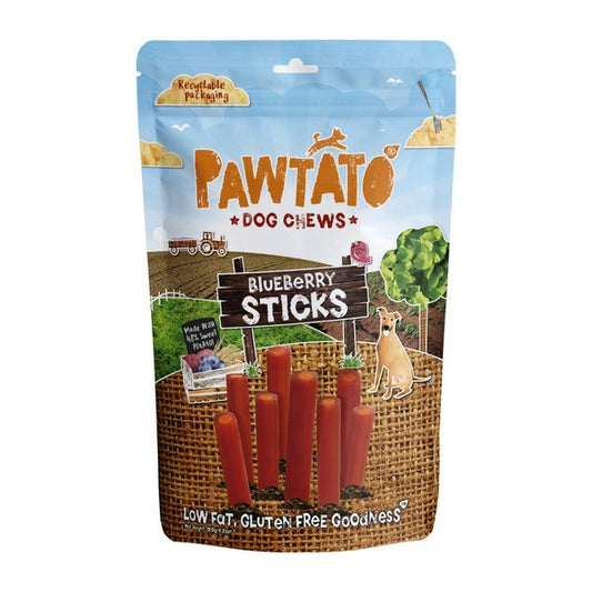 Pawtato Blueberry Sticks 120g