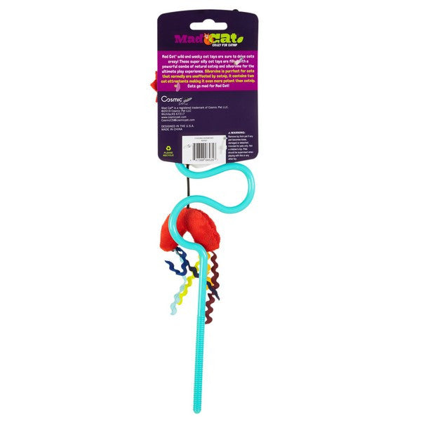 Mad Cat Catnip Toys Rainbow Chaser Wand