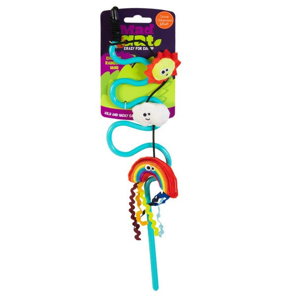 Mad Cat Catnip Toys Rainbow Chaser Wand