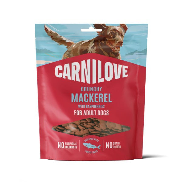 Carnilove Crunchy Treats Mackerel with Raspberries 200g