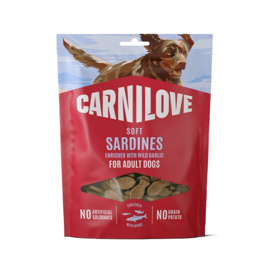 Carnilove Soft Treats Sardines with Wild Garlic 200g