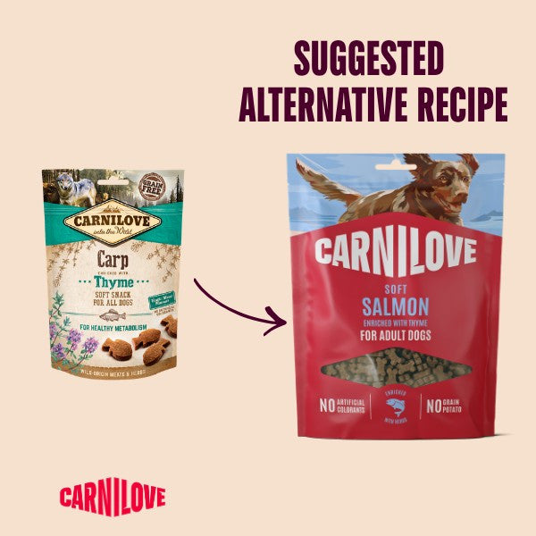 Carnilove Soft Treats Salmon with Thyme 200g