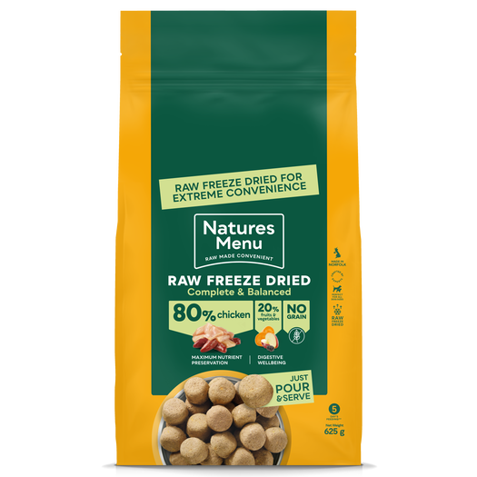 Natures Menu FD Complete 80/20 625g - Multiple Flavours