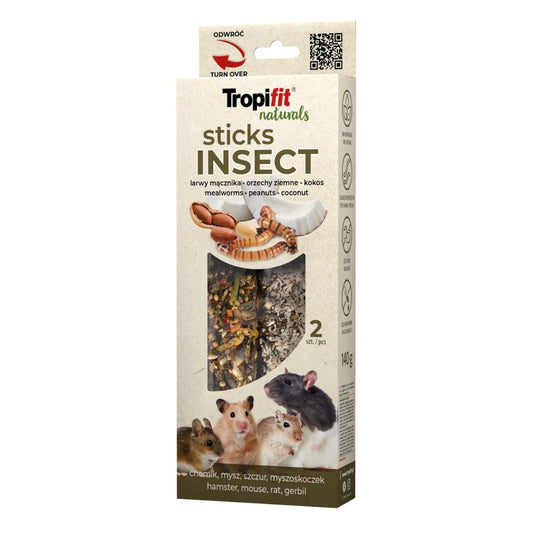 Tropifit Naturals Dried Sticks - Insect 2pk