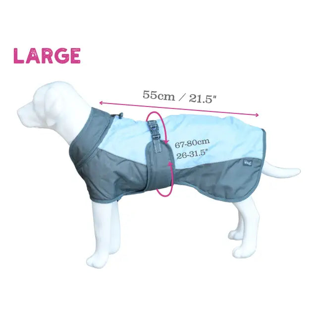 Henry Wag Waterproof Coat Blue