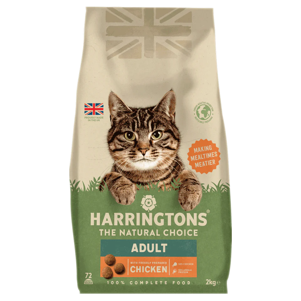 Harringtons Dry Cat Food Chicken 2kg