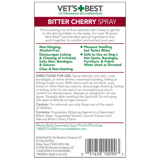 Vets Best Anti Chew Spray 225ml