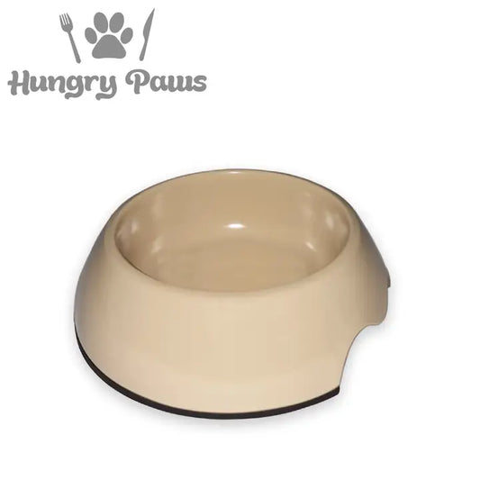 Ancol Hungry Paws Feeding Bowl 800ml - Oatmeal