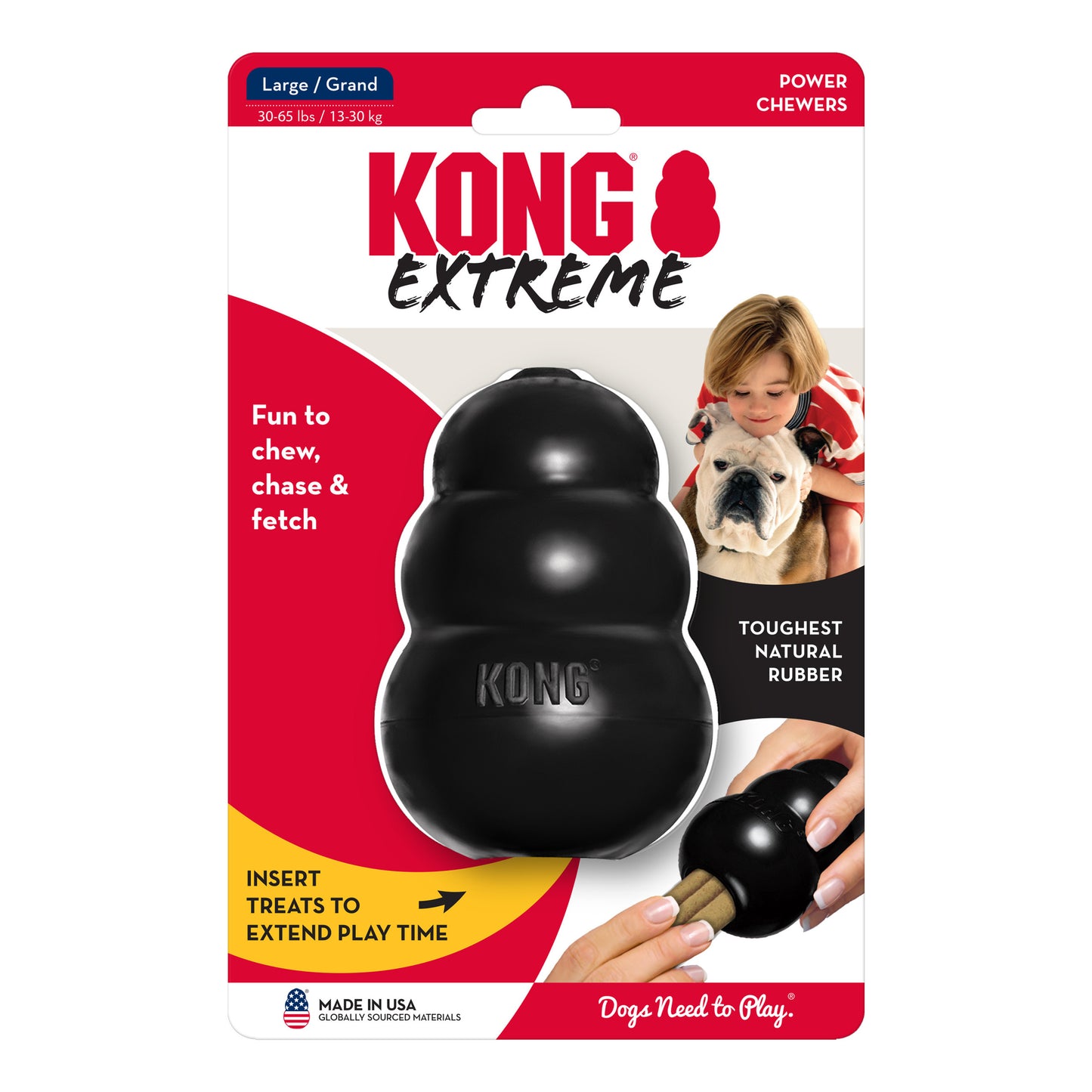 KONG Extreme Black - Large