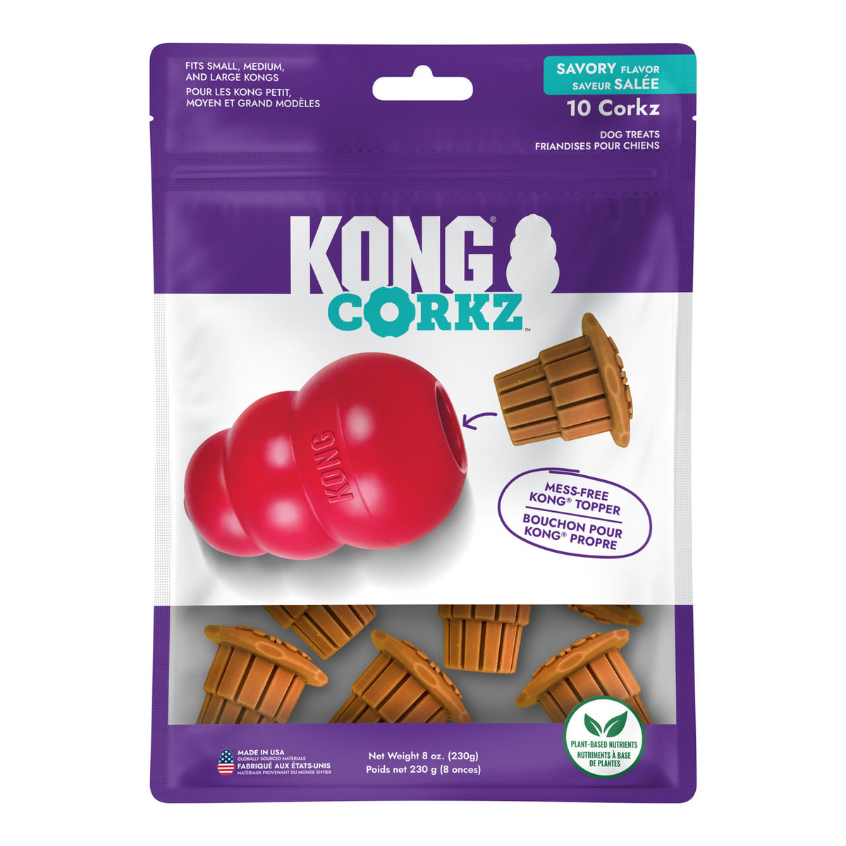 KONG Corkz Topper - 10 Pack 230g