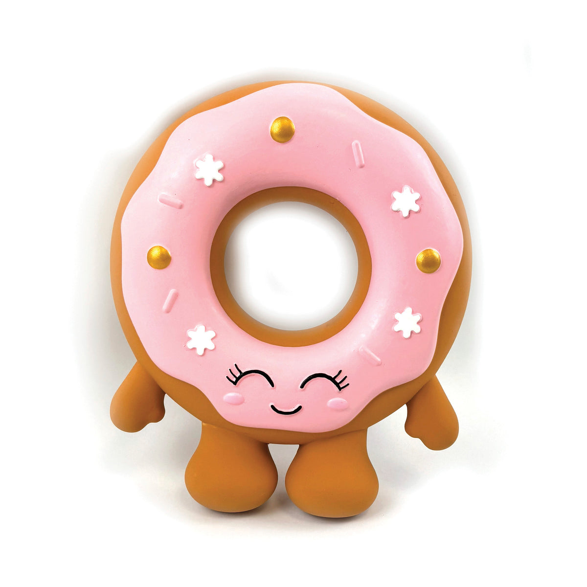 Happy Pet Giant Festive Donut Latex Dog Toy