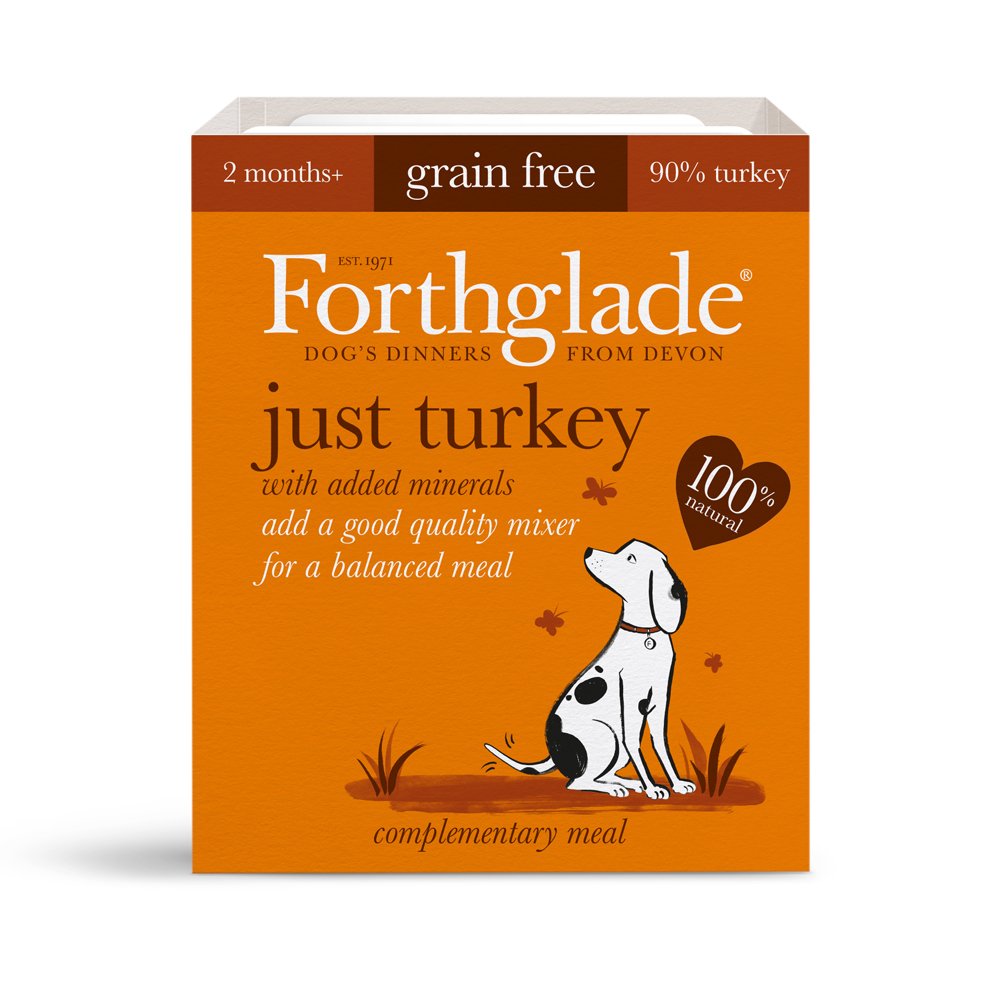 Forthglade Just Turkey Grain Free 395g
