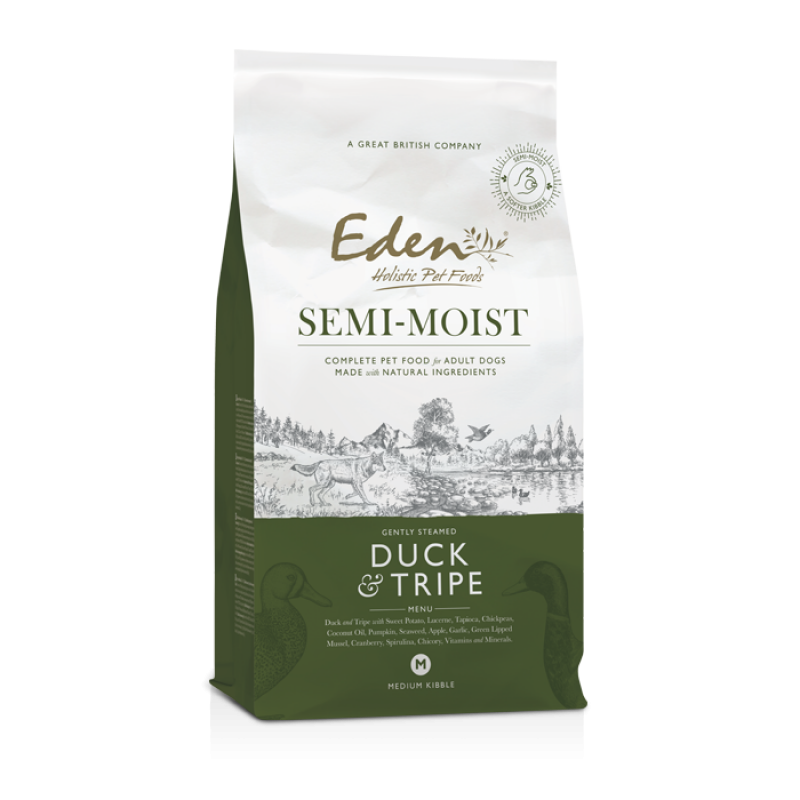 Eden Semi-Moist Duck & Tripe 2kg Medium