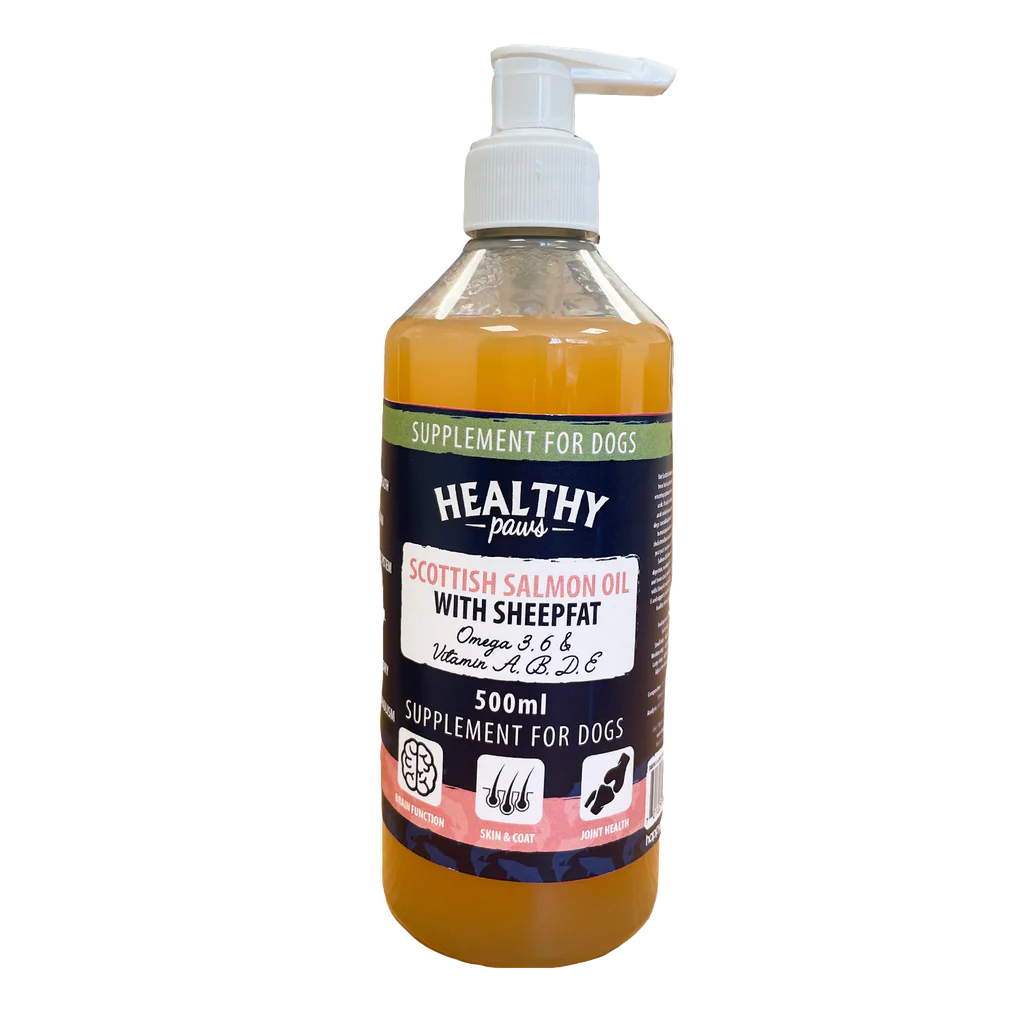 Healthy Paws Salmon Oil & Sheepfat 500ml