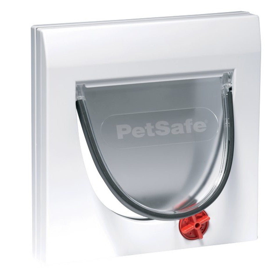 Staywell Manual 4Way Cat Flap White