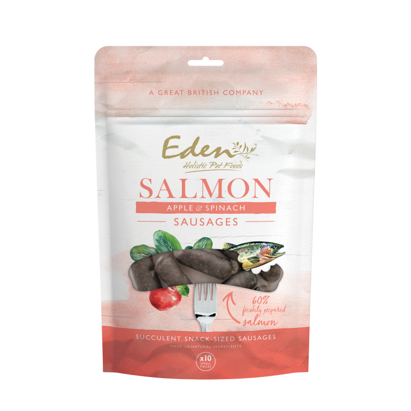 Eden Salmon, Apple & Spinach Sausages