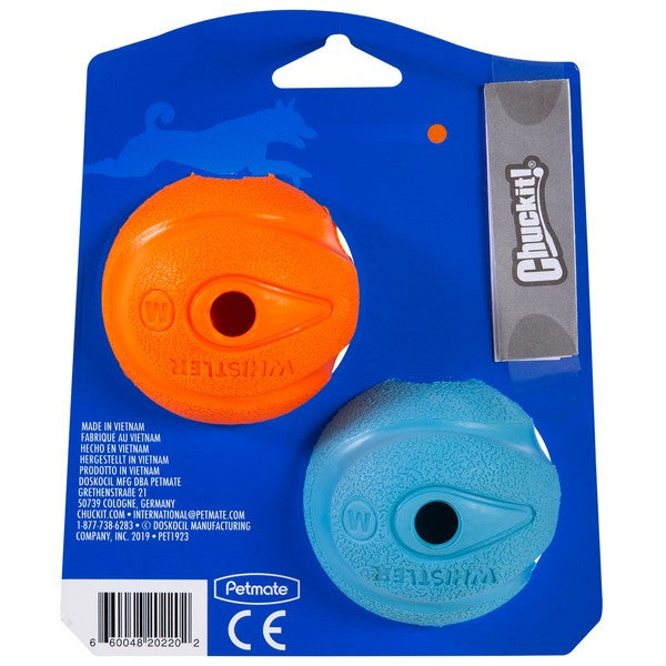 Chuckit! The Whistler Ball 2 Pack Medium