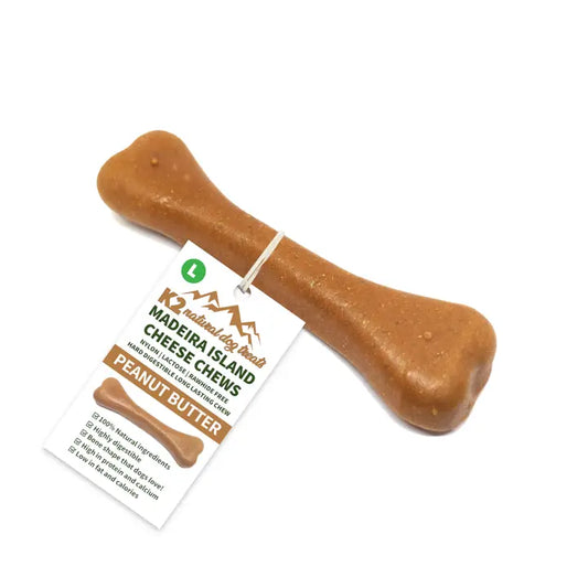 K2 Madeira Cheese Chews PB Lrg 83g