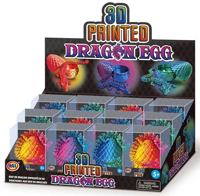 3D Printed Dragon Eggs - Assorted