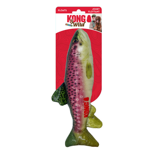 KONG Wild Shieldz Trout Toy