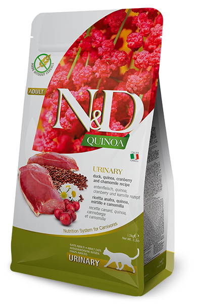 N&D Adult Cat Quinoa Urinary Duck 1.5kg