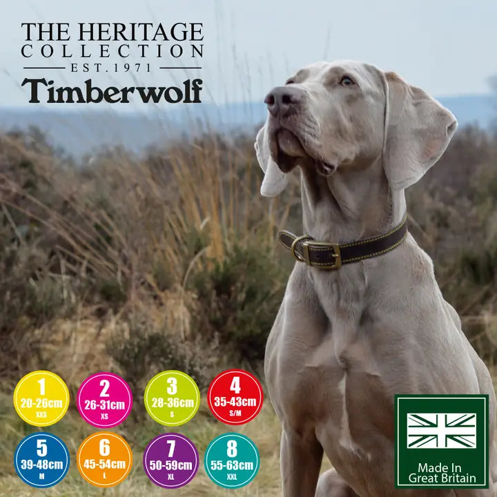 Timberwolf Ribbon Timberwolf Collar Sable – Wildwood Pets