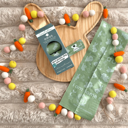 Adios Poo Bags - 4 Rolls - Spring Special Edition