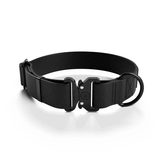BullyBillows 4cm Billowthane Collar Black