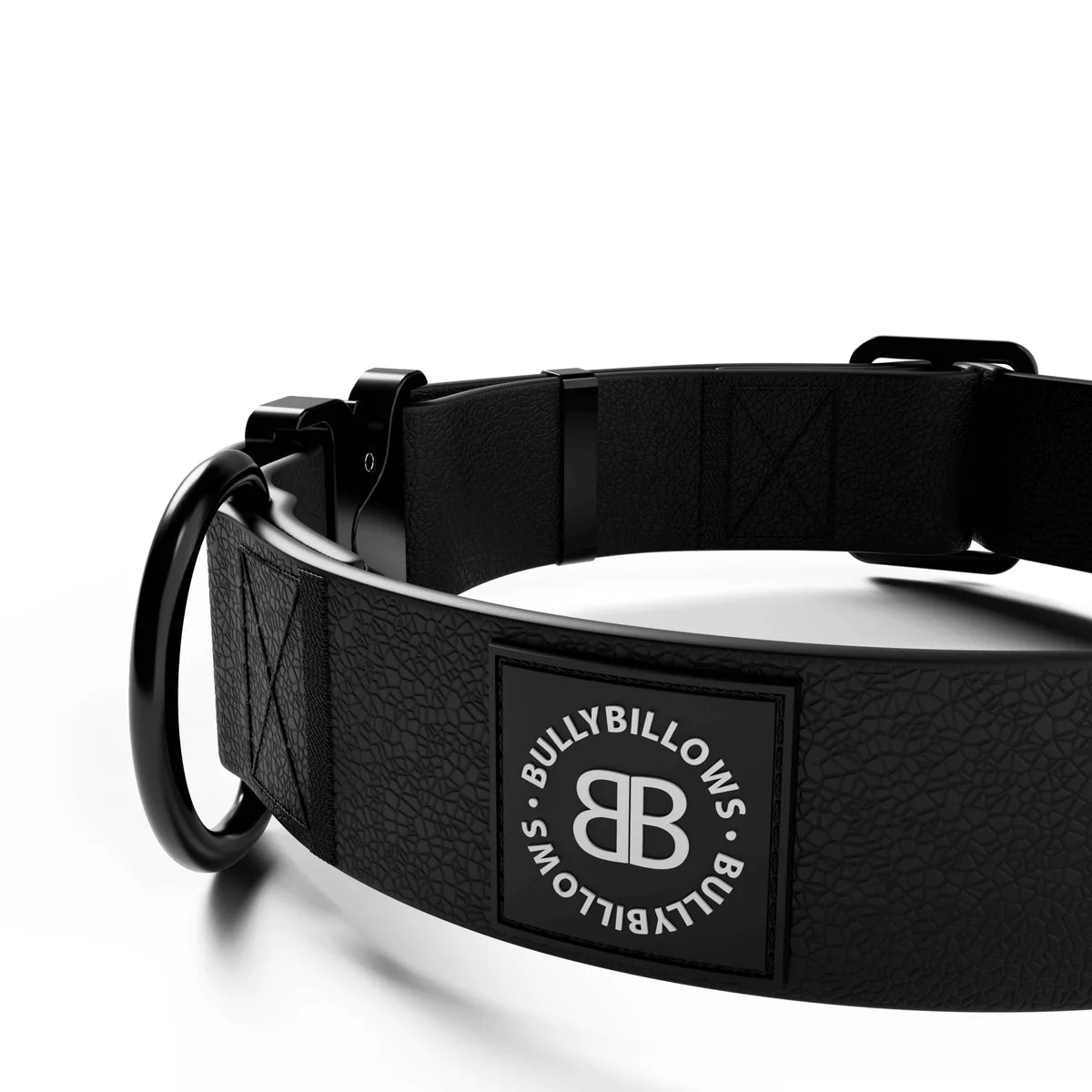 BullyBillows 4cm Billowthane Collar Black