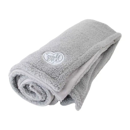 Ancol Small Bite Teddy Blanket 150x100cm - Pebble
