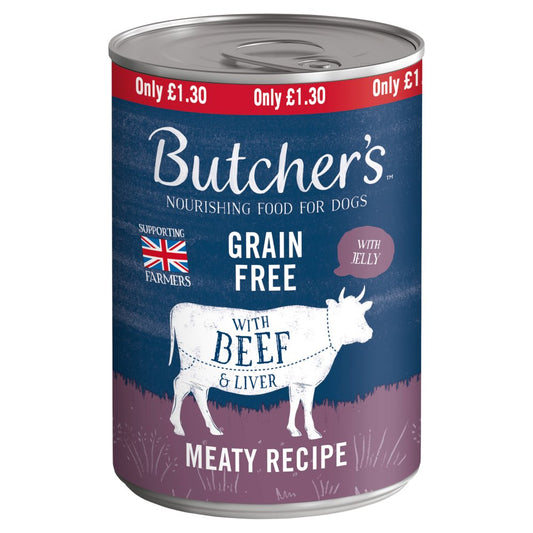 Butchers Can Beef & Liver in Jelly 400g