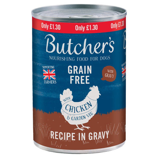 Butchers Can Chicken & Veg in Gravy 400g