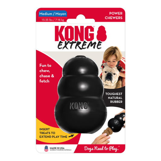 KONG Extreme Black Medium