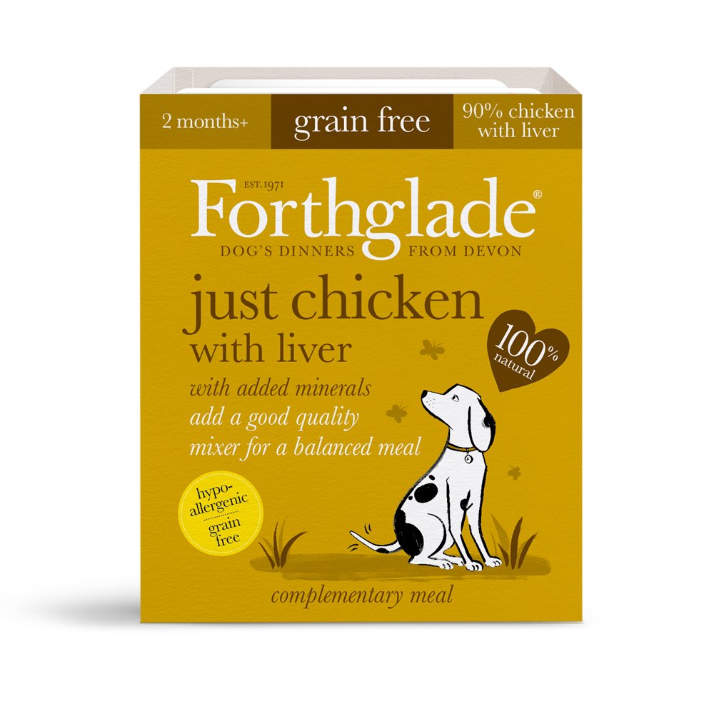 Forthglade Just Chicken with Liver Grain Free 395g