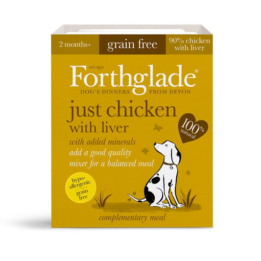 Forthglade Just Chicken with Liver Grain Free 395g