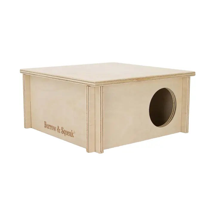 Ancol Burrow & Squeak Wooden Hide - Small