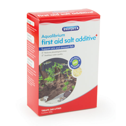 Interpet Aqualibrium First Aid Salt Additive 260g