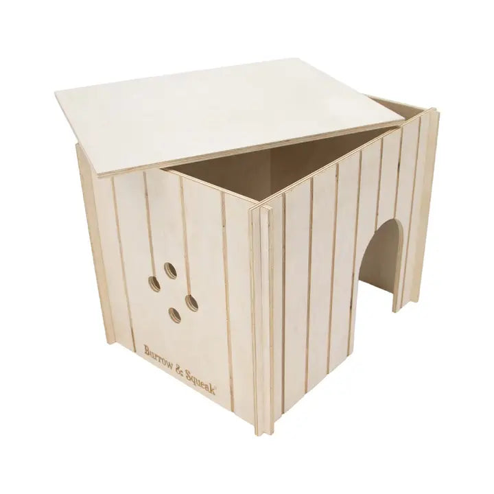 Ancol Burrow & Squeak Wooden Hide - Large