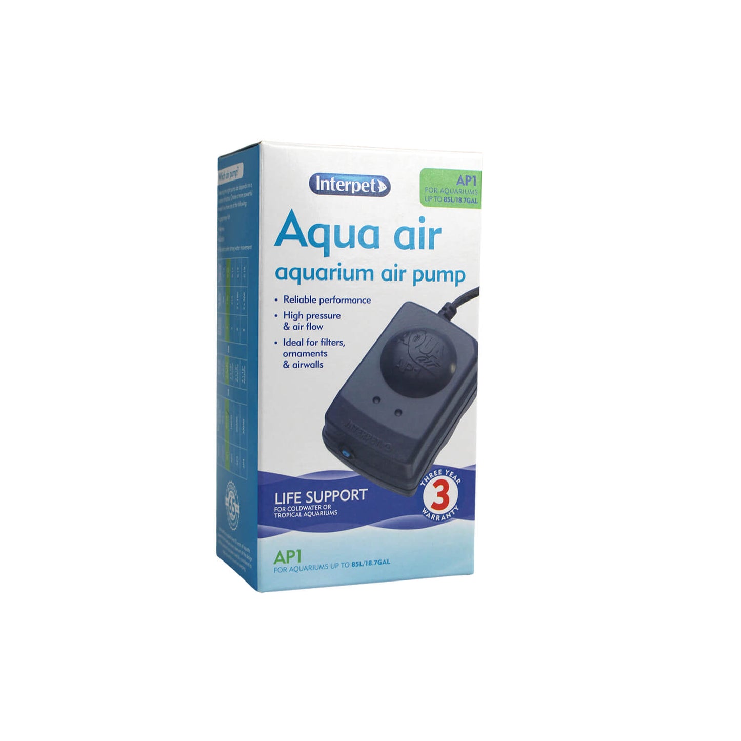 Interpet Aqua Aquarium Air Pump AP1