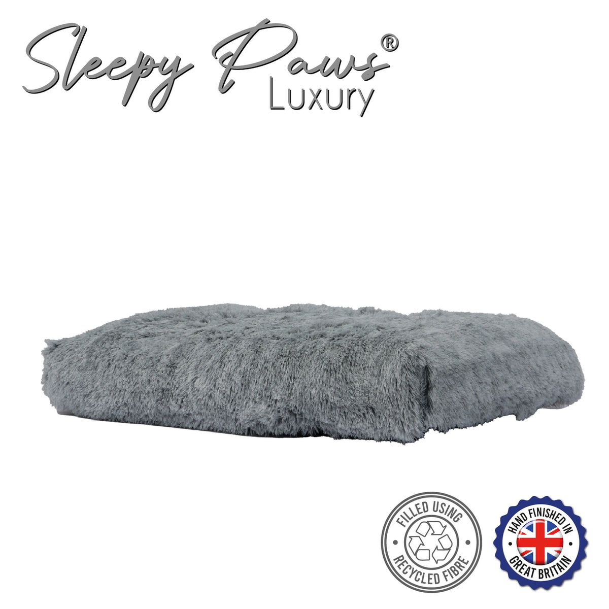 Ancol Super Plush Mattress Artic Grey