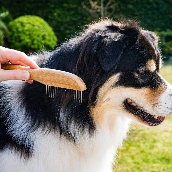 Zoon Bamboo Fine Tooth Rotating Comb