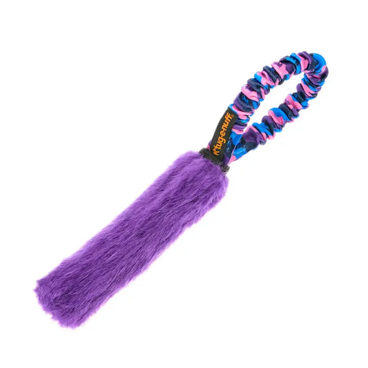 Tug Faux Fur Pocket Squeaker Purple