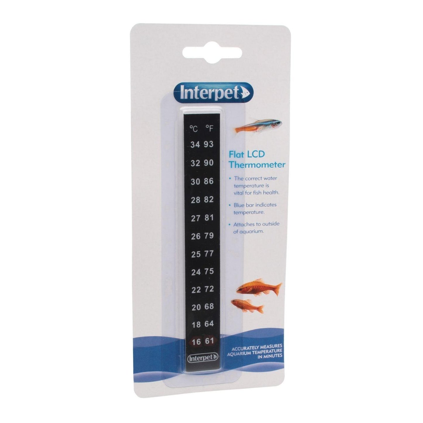 Interpet Flat LCD Thermometer