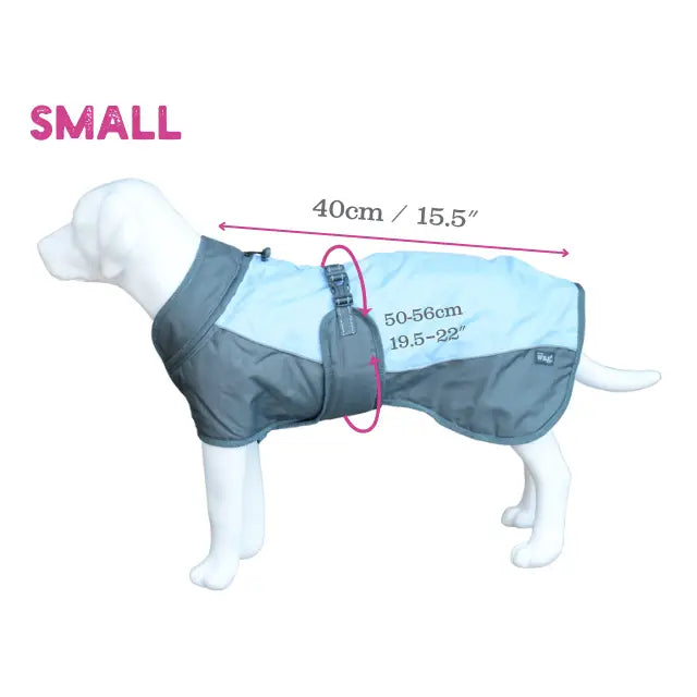 Henry Wag Waterproof Coat Blue