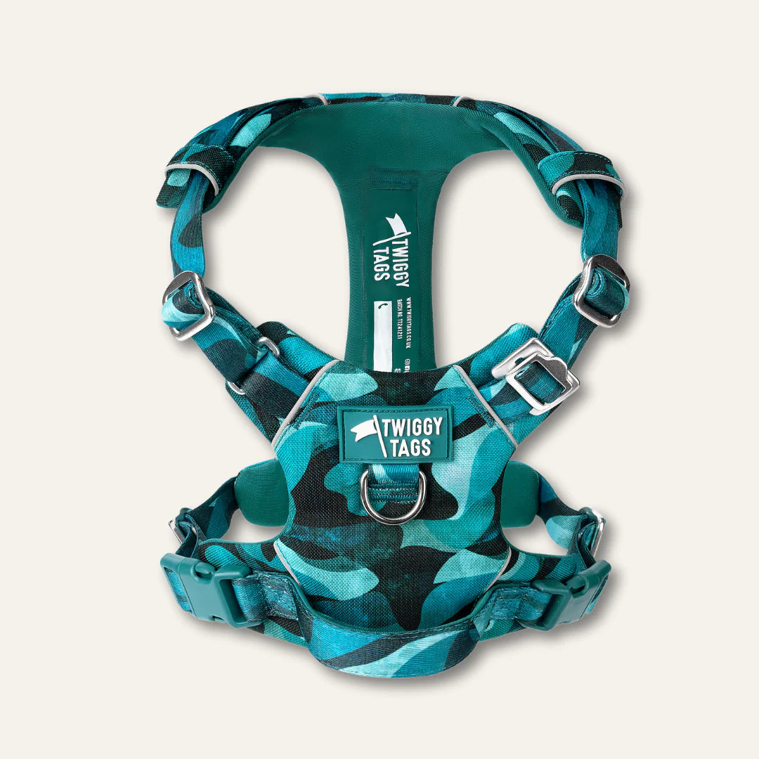 Twiggy Tags Adventure Harness 2.0 Lagoon