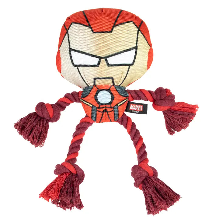 Marvel Rope Dog Toy - Iron Man