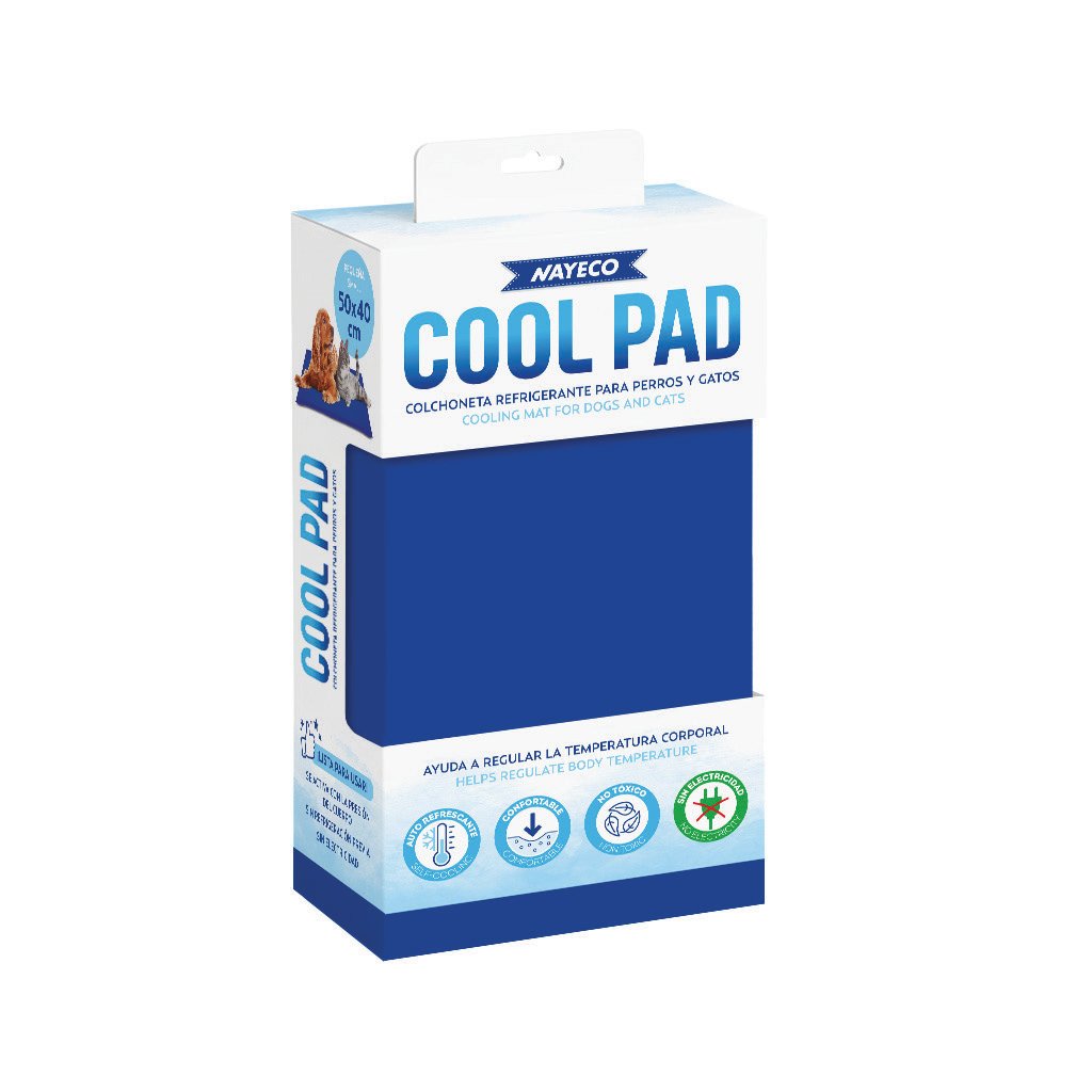 Nayeco Cool Pad Blue Medium 50x40cm