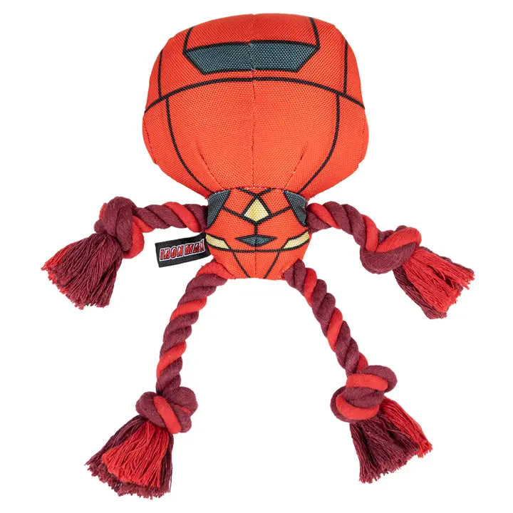 Marvel Rope Dog Toy - Iron Man